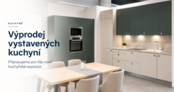 Výprodej vystavených kuchyní! Připravujeme pro Vás nové expozice!